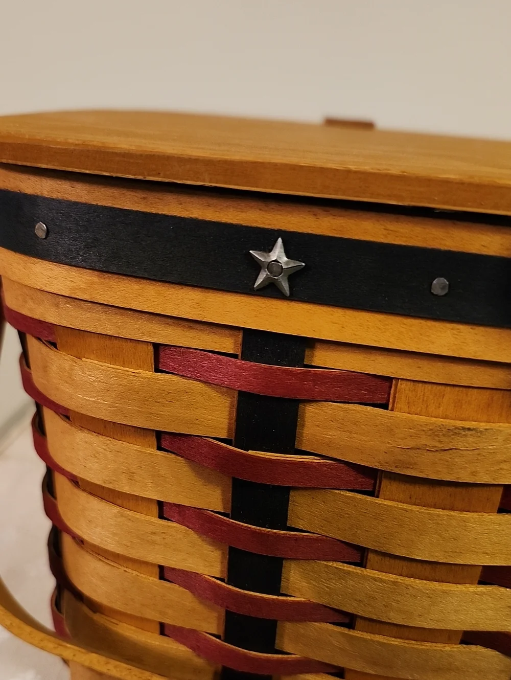 Longaberger Proudly American Picnic Basket